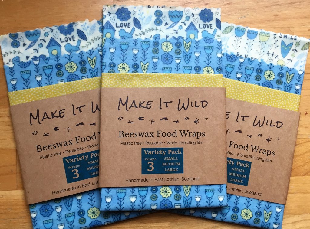 Bees wax food wraps